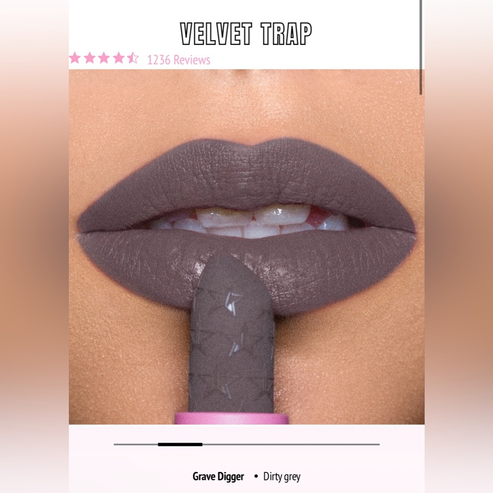 Jeffree Star 🌟 Velvet Trap Lipstick- Grave Digger BNIB